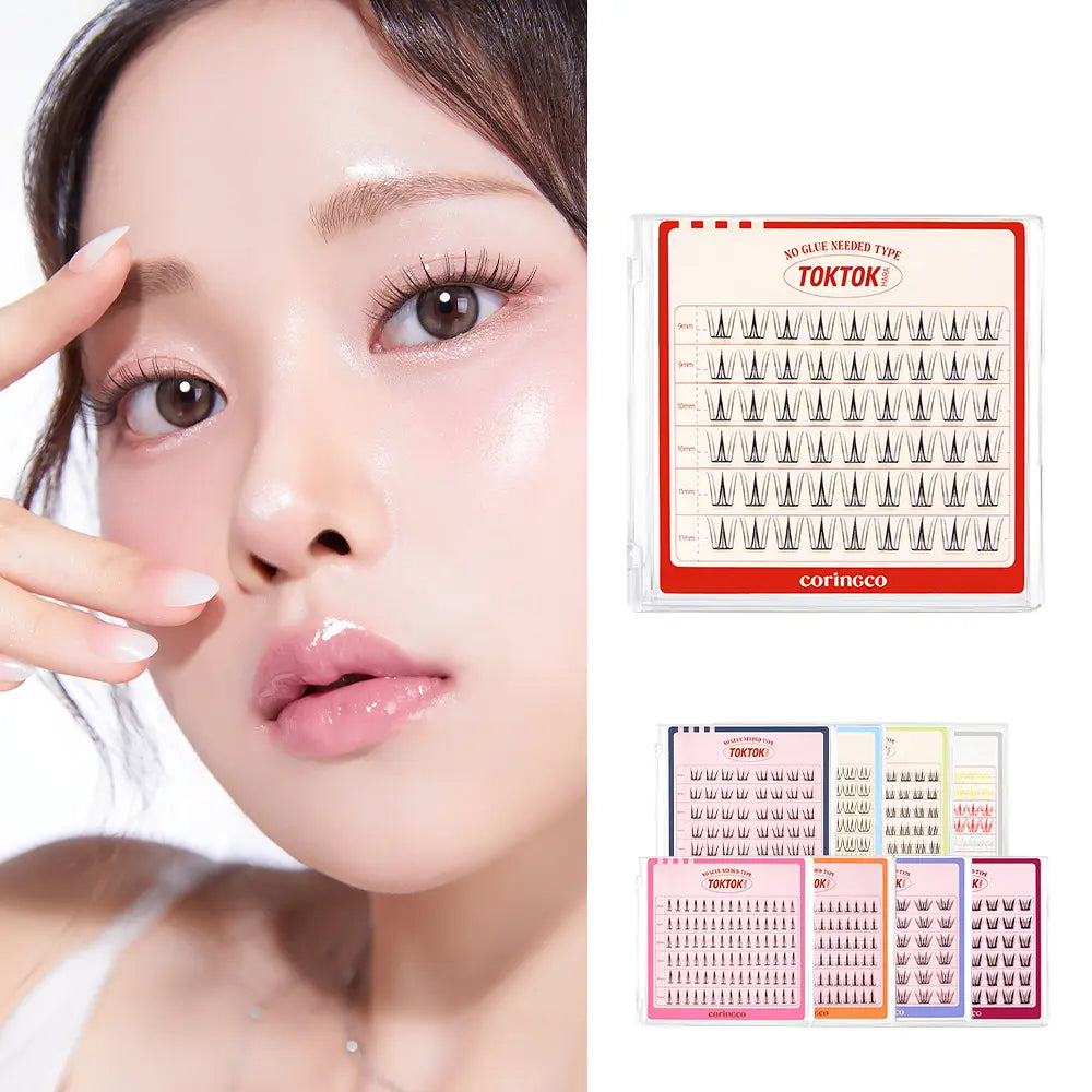 [Coringco] 코링코 톡톡하라 노글루 속눈썹 12종 택1