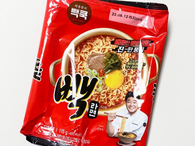 [Baek Cook] 빽쿡 백종원의 빽라면 115g